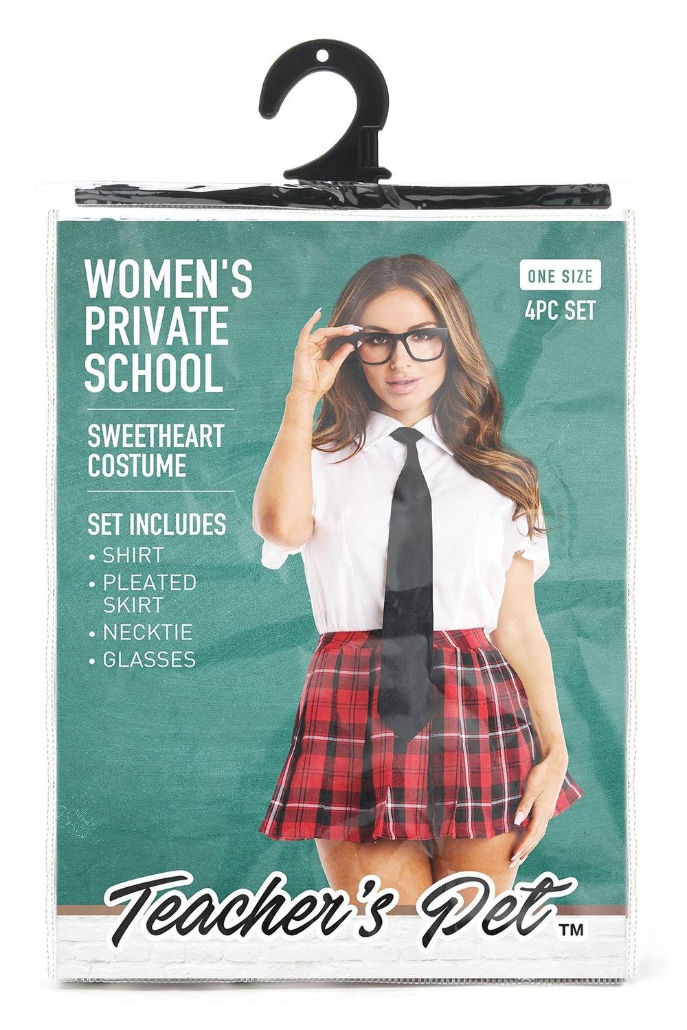 Ігровий костюм ,,Студентка,, Teacher's Pet Women's Private School у клітинку, 4 предмети
