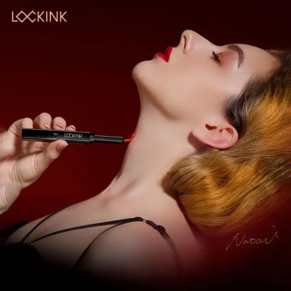 Тиклер-ручка Lockink металлическая с 4 насадками, золотая