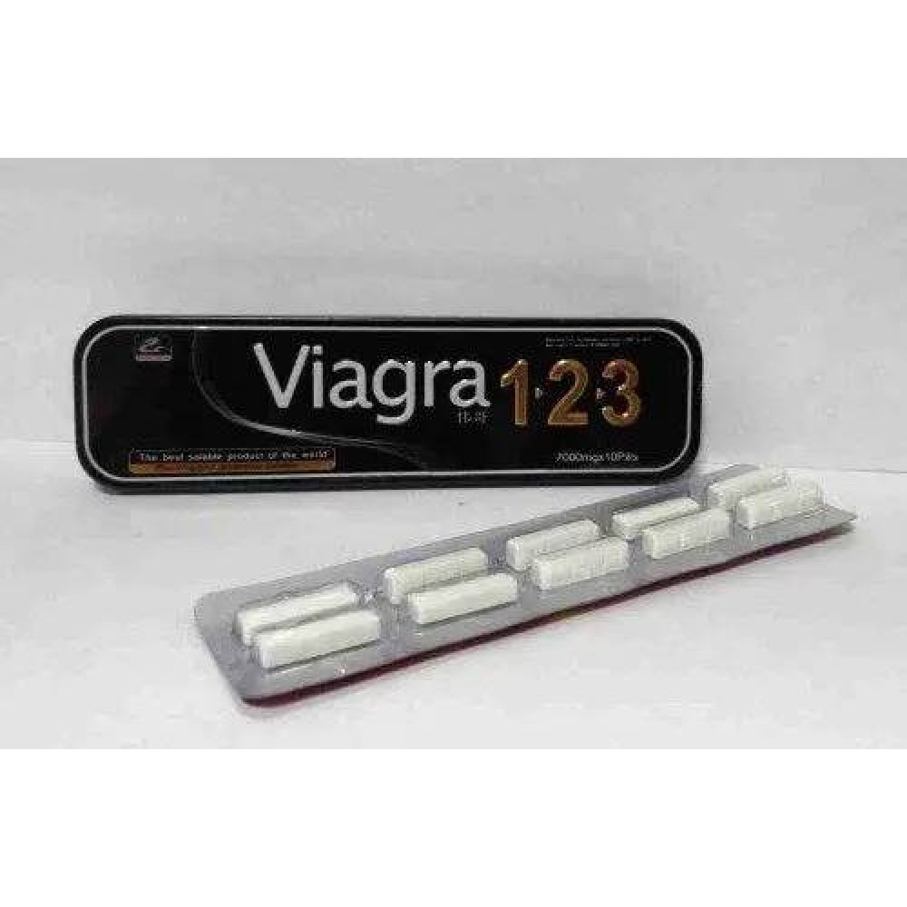 Препарат для посилення чоловічої ерекції Viagra 123 (ціна за упаковку, 10 шт)