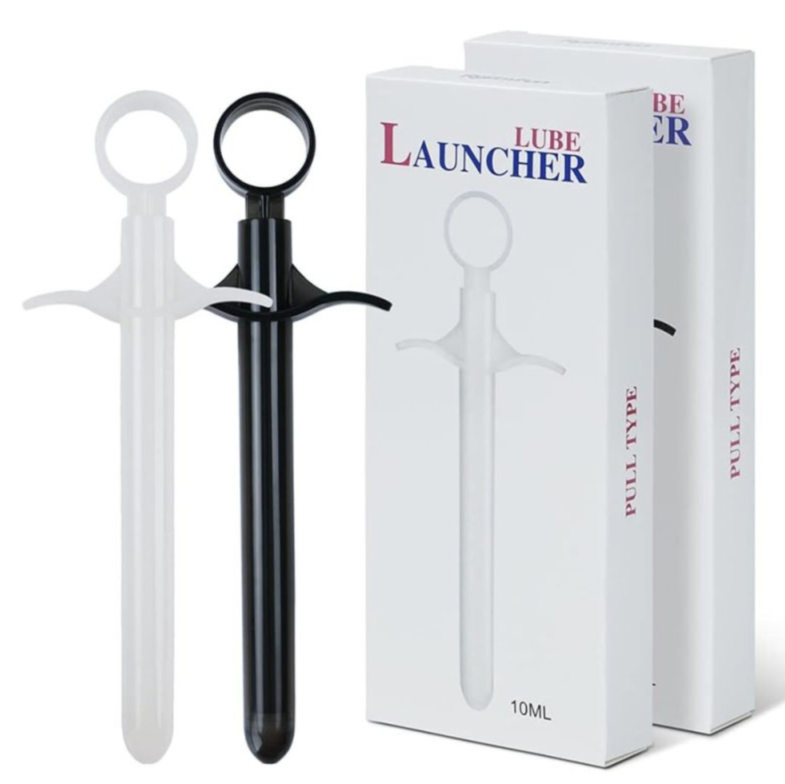Шприц Roomfun LUBE Launcher для введення мастила білий, 10 мл