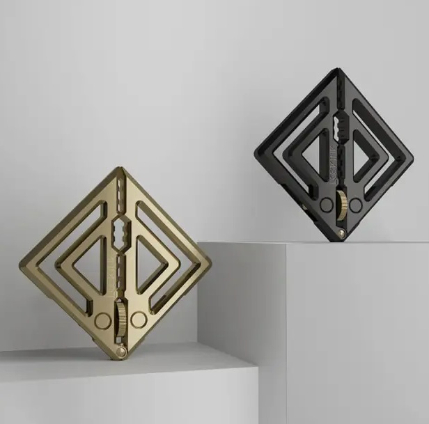 Затискачі для сосків з важкою підвіскою Золотистий Lockink