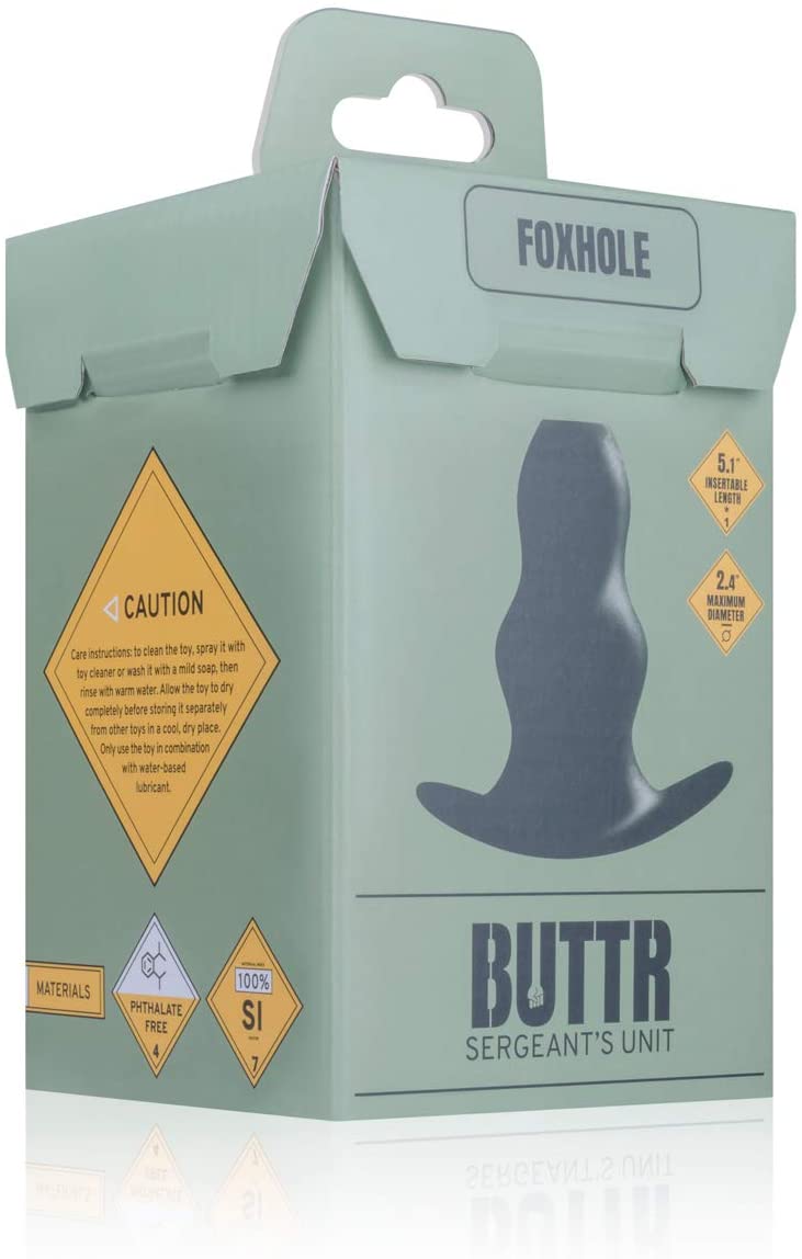 Анальна пробка для фістингу BUTTR Foxhole Hollow Butt Plug