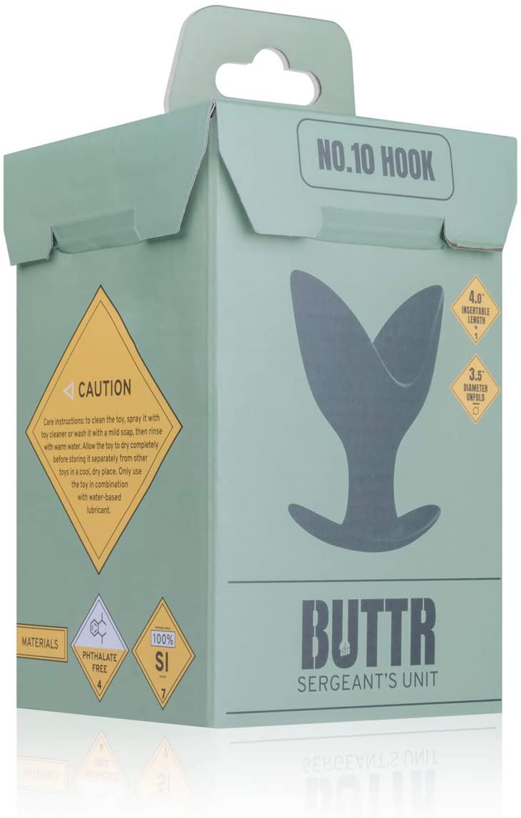 Анальна пробка-Розширювач BUTTR No.10 Hook Anchor Plug