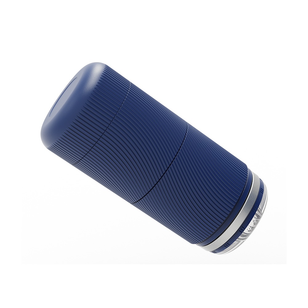 Мастурбатор в колбе Chisa Lust Ripple Phantom, синий