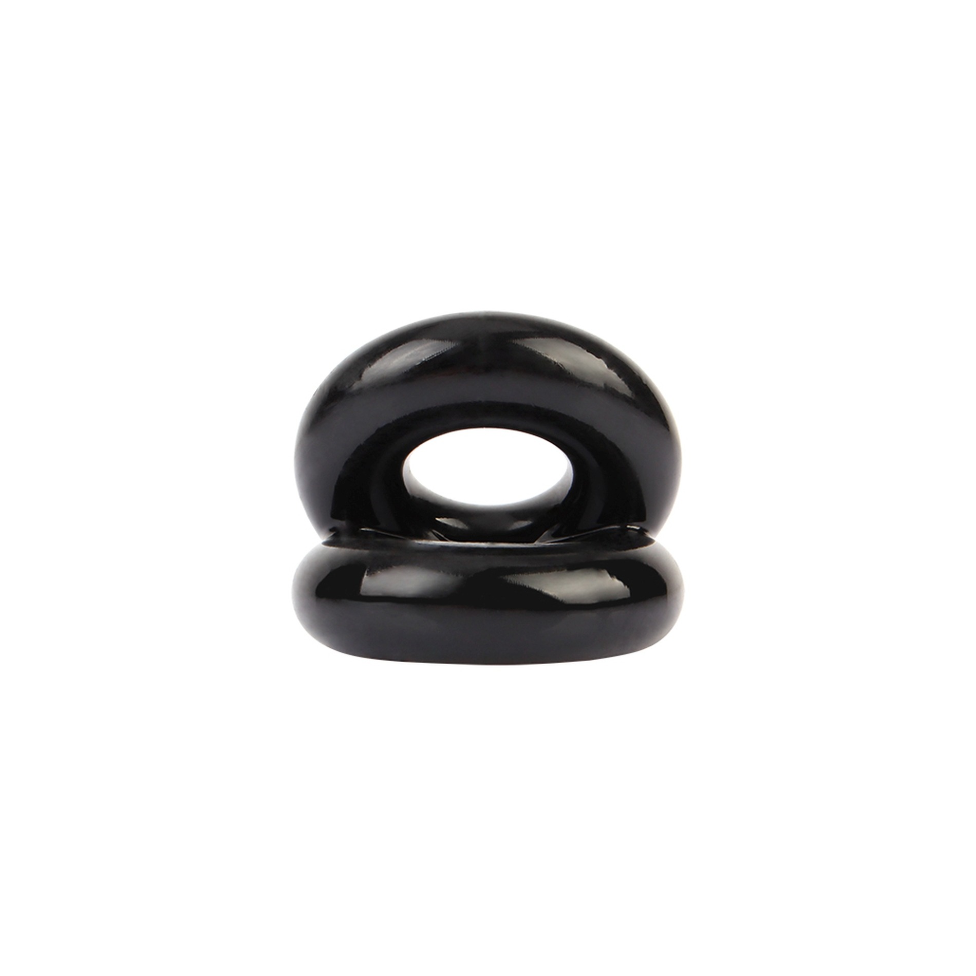 Эрекционное кольцо двойное Chisa GK Power Dual Pleasure, черный