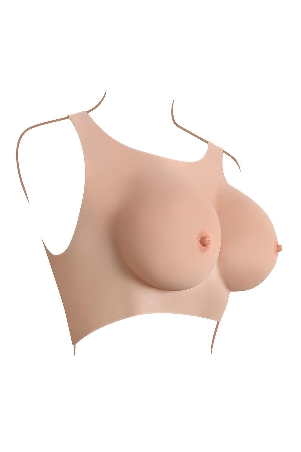 Накладні груди топ Gender X Undergarments Plate C-Cup, 28 см