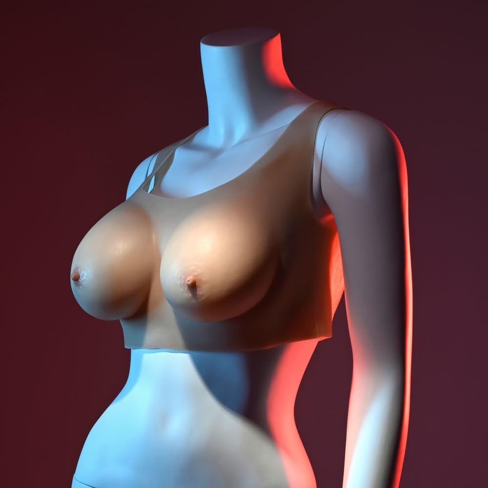 Накладні груди топ Gender X Undergarments Plate C-Cup, 28 см