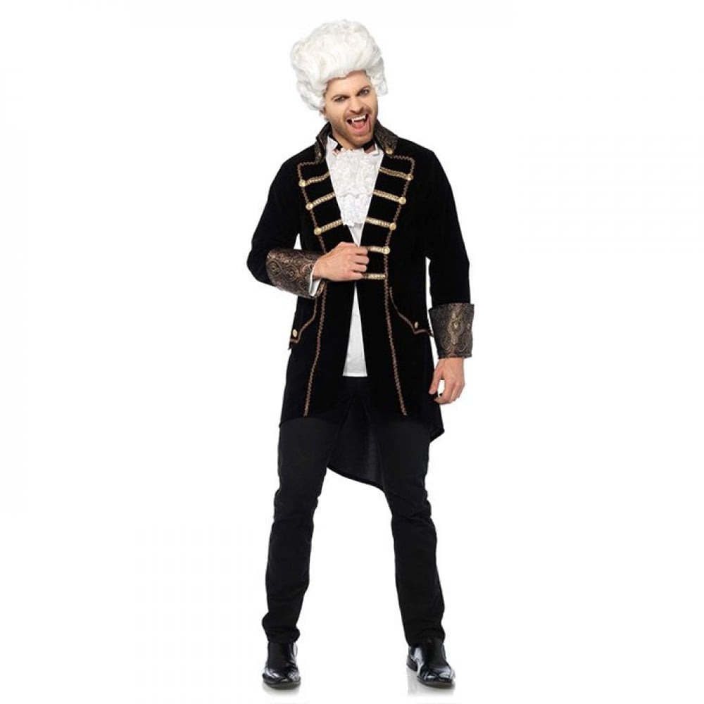 Мужской костюм Графа Дракулы Leg Avenue Deluxe, M/L, 2 предмета, черный