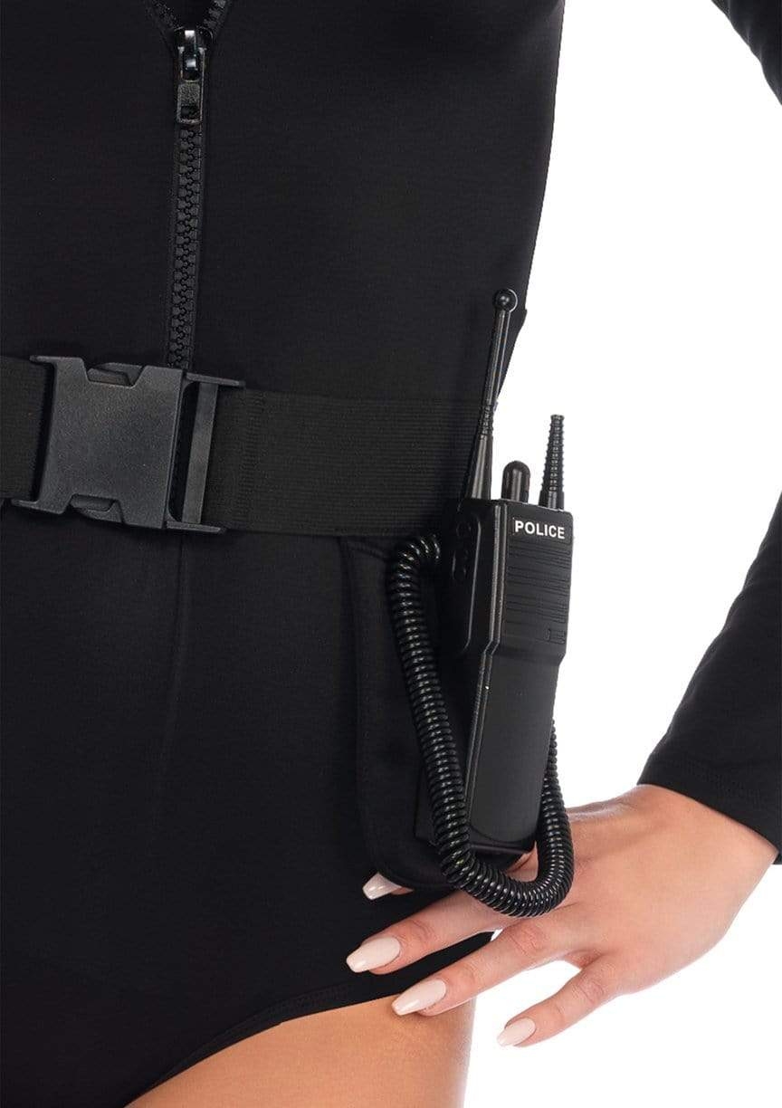 Костюм поліцейської Leg Avenue SWAT Babe, 5 предметів, чорний, S