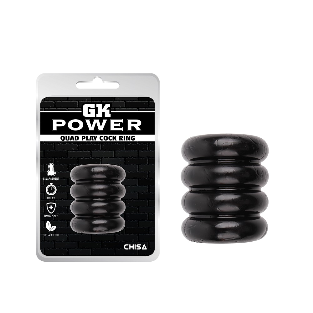 Ерекційне кільце обмежувач Chisa GK Power Quad play Cock Ring