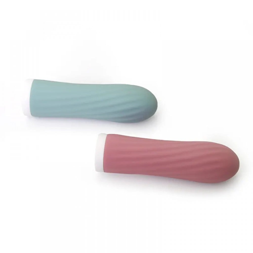 Міні-вібратор рельєфний Sweet Em Velvet Lure, рожевий