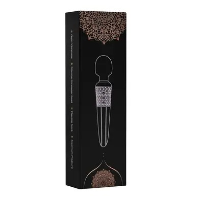 Вібратор мікрофон Sweet Em Velvet Lure, 28 режимів вібрації, бежевий із золотом