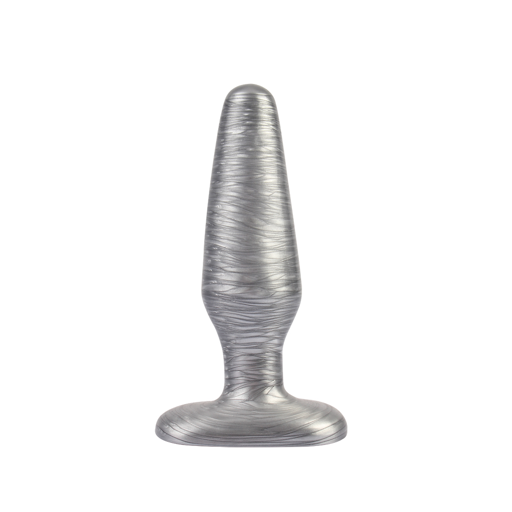 Анальна пробка Chisa Dark Muscle Stag Kaufman срібло 13.7 см * 4 см