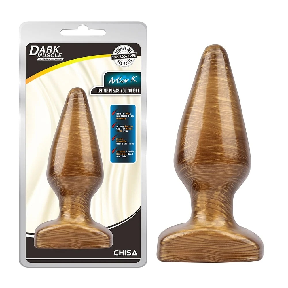 Анальний затор Гігант Dark Muscle Arthur K Chisa 15.5 х 5.5 см