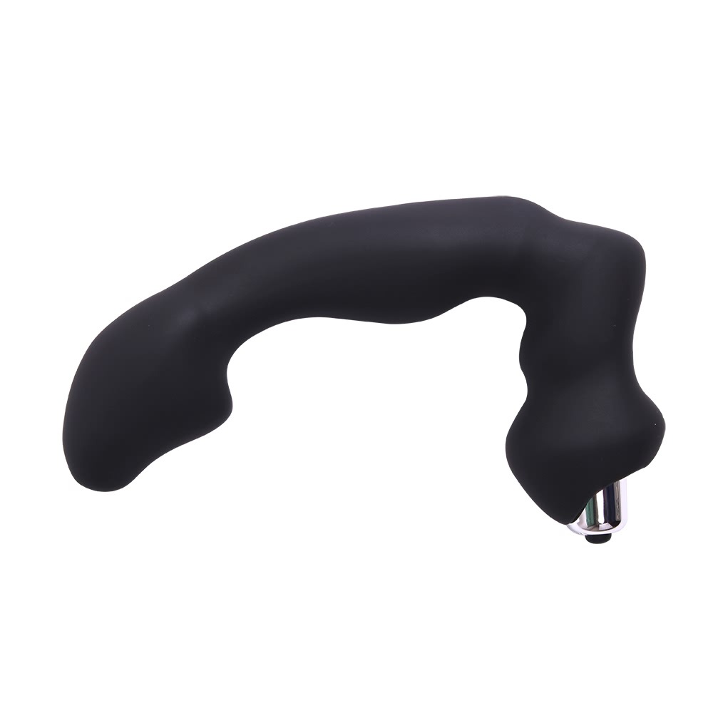 Масажер простати рельєфний Chisa Black Mont Avatar Dildo з вібрацією, чорний