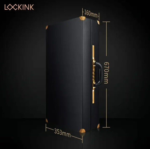 Валіза БДСМ 14 предметів LOCKINK Чорний