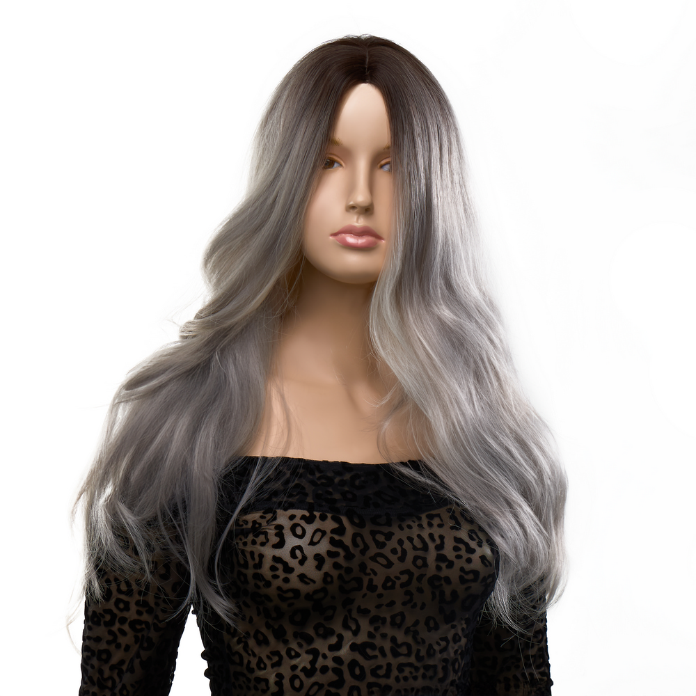 Перука довга хвиляста Fetish Hair омбре, 70 см