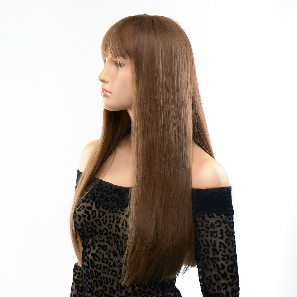 Перука довга з чубчиком Fetish Hair русявий, 60 см