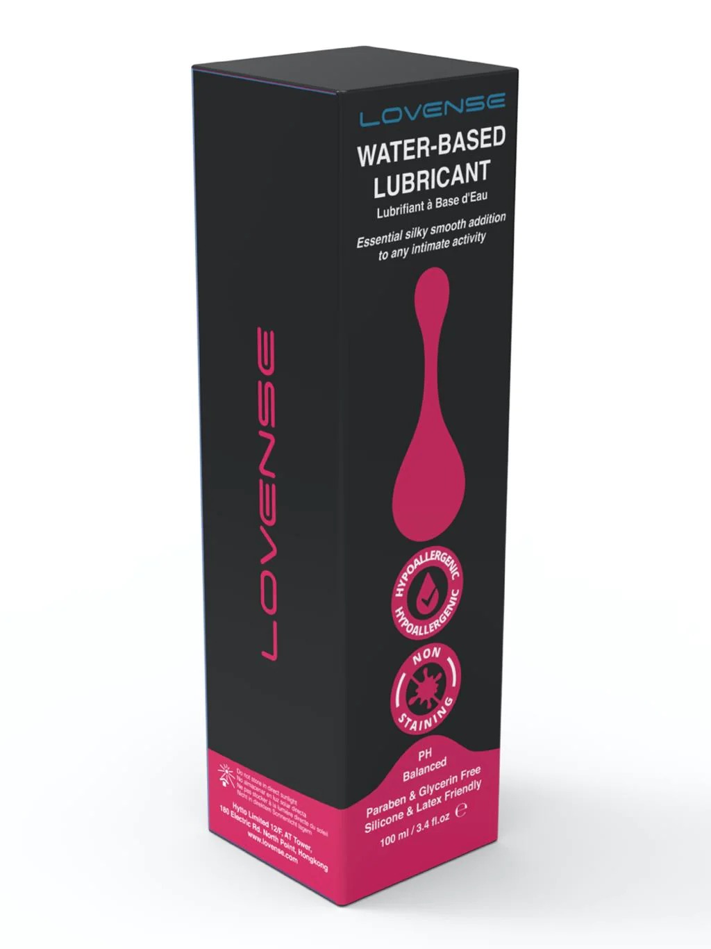 Лубрикант на водній основі без гліцерину LOVENSE WATER-BASED LUBRICANT 100ML