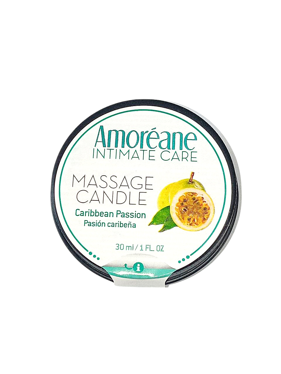 Масажна свічка Amoreane Candle Карибська пристрасть, 30 мл