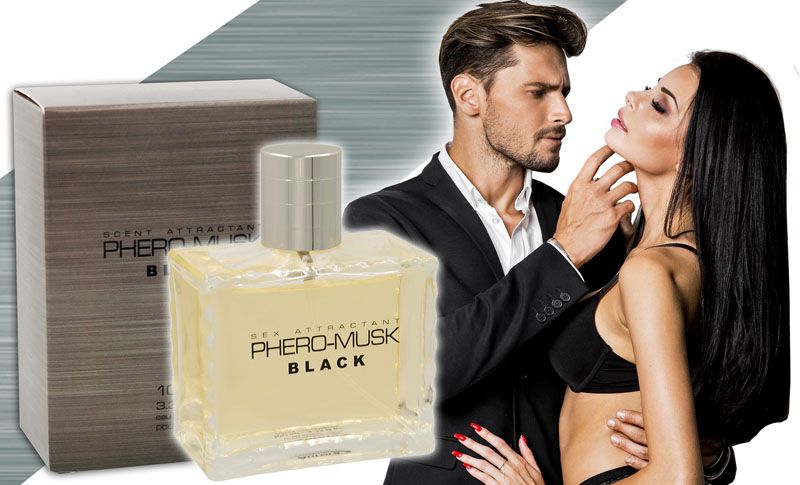 Духи з феромонами чоловічі Phero Musk Black, 100ml