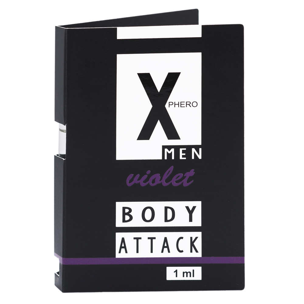 Пробник духи із феромонами чоловічі Aurora X-PHERO MEN VIOLET 1ml.