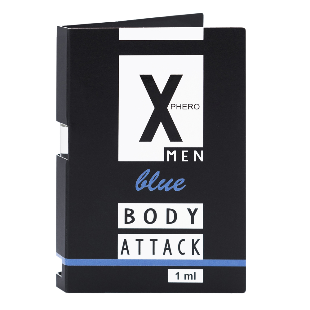 Пробник парфуми з феромонами чоловічі X-PHERO MEN BLUE 1ml.