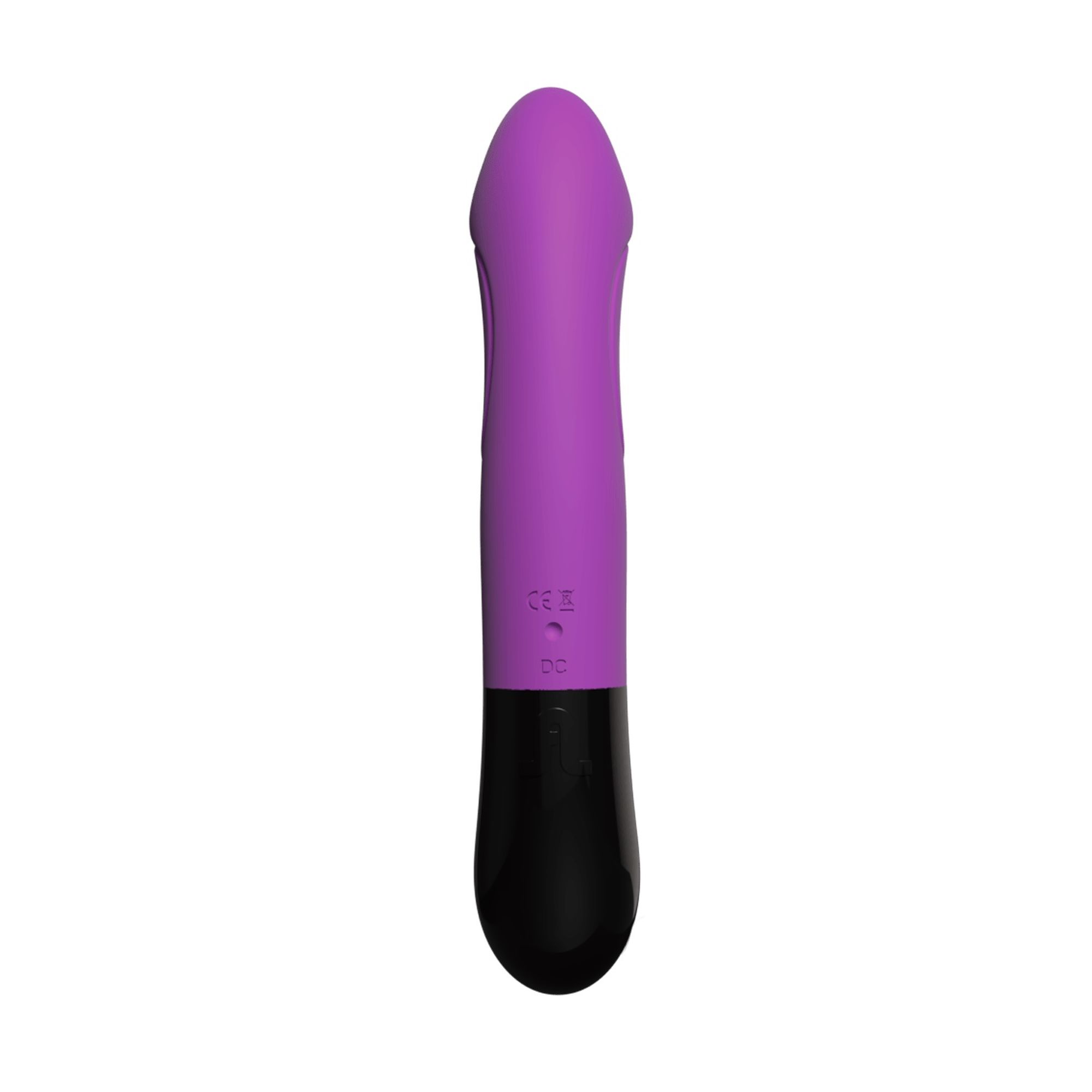 Вибратор-кролик с ротацией Adrien Lastic Ares 2.0 фиолетово-черный