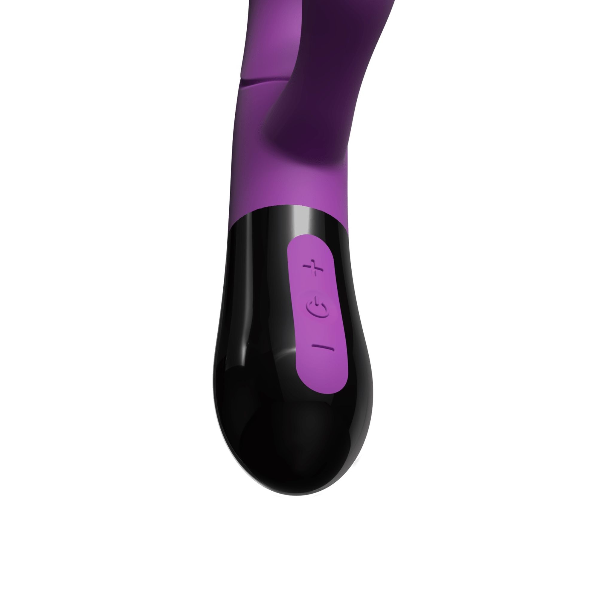Вибратор-кролик с ротацией Adrien Lastic Ares 2.0 фиолетово-черный