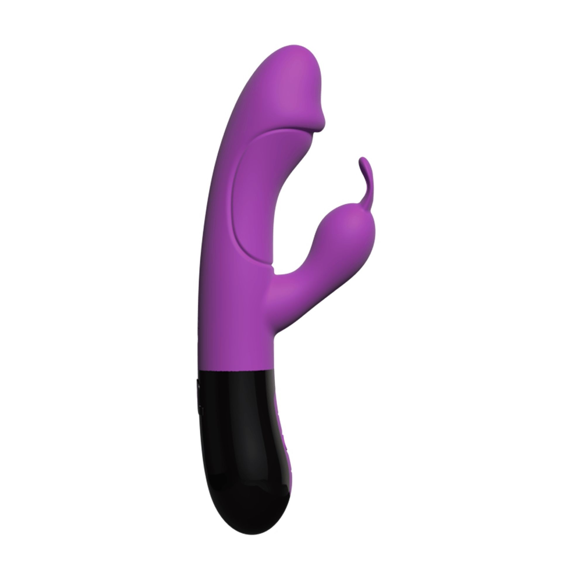 Вибратор-кролик с ротацией Adrien Lastic Ares 2.0 фиолетово-черный