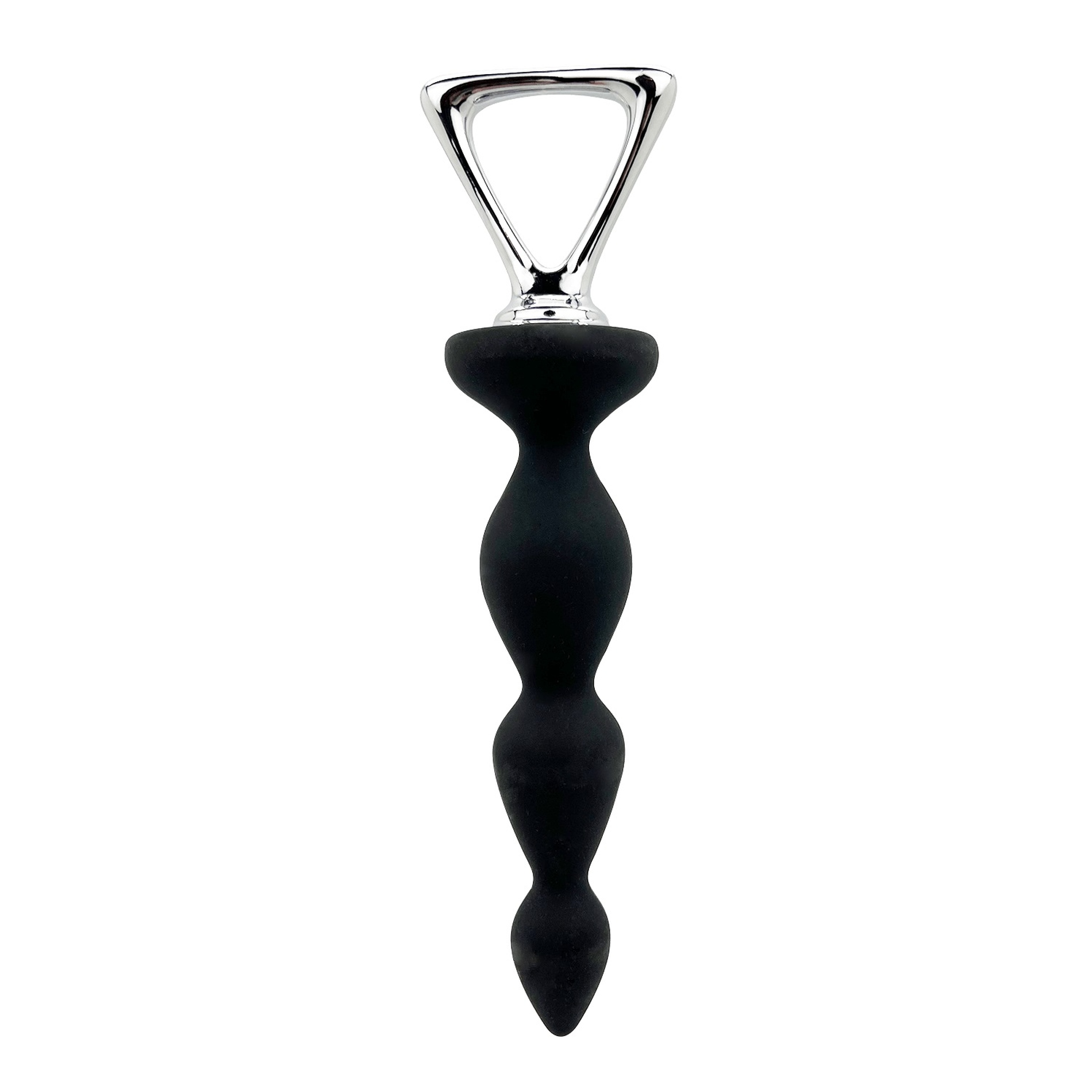 Анальний стимулятор-ялинка Adrien Lastic Arrow з металевим утримувачем, чорний