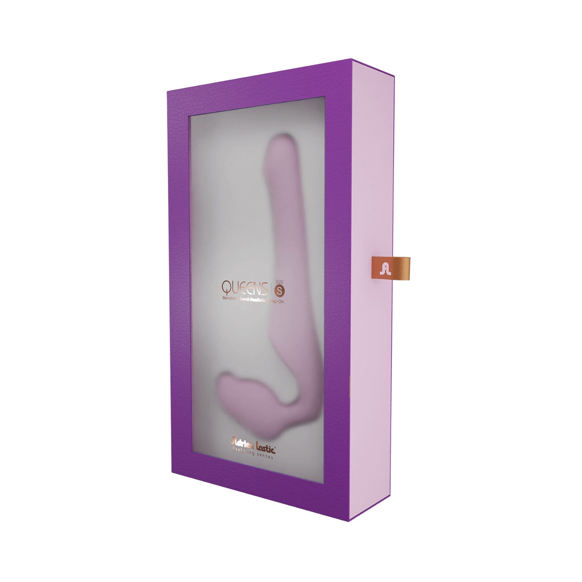 Безремневий страпон Adrien Lastic Queens рожевий, S