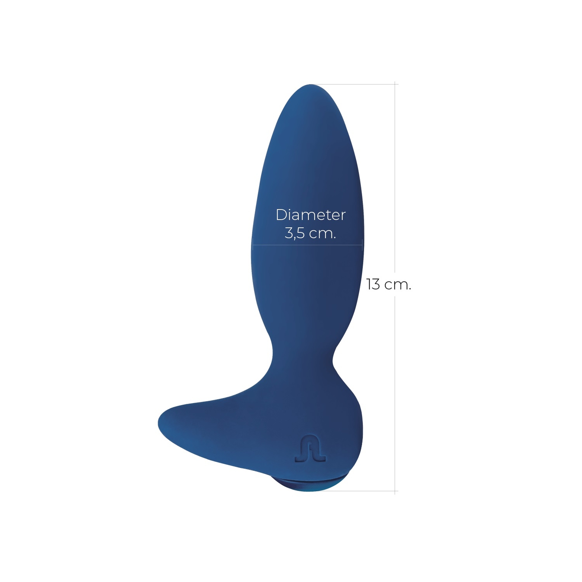Анальний смарт вібратор Adrien Lastic LITTLE ROCKET 2.0 синій