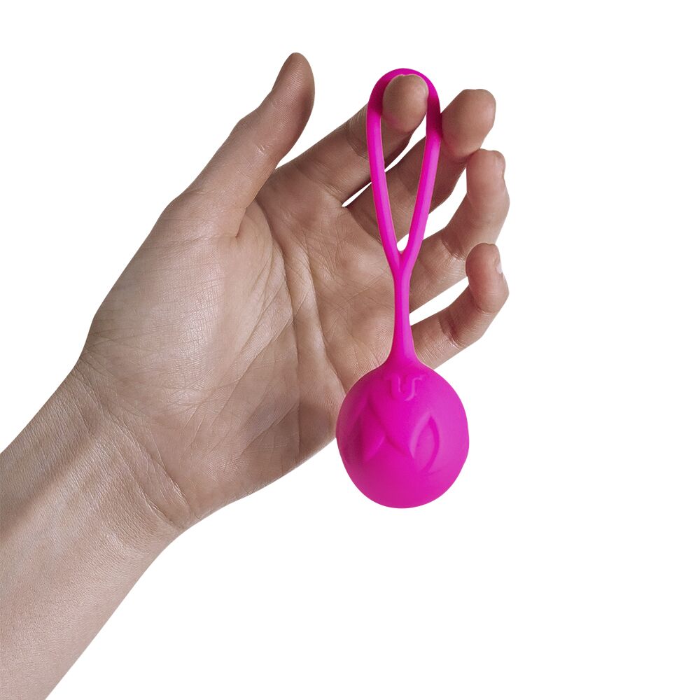 Вагінальна кулька Adrien Lastic Mia Geisha Ball S Magenta з подвійною щільністю, рожева