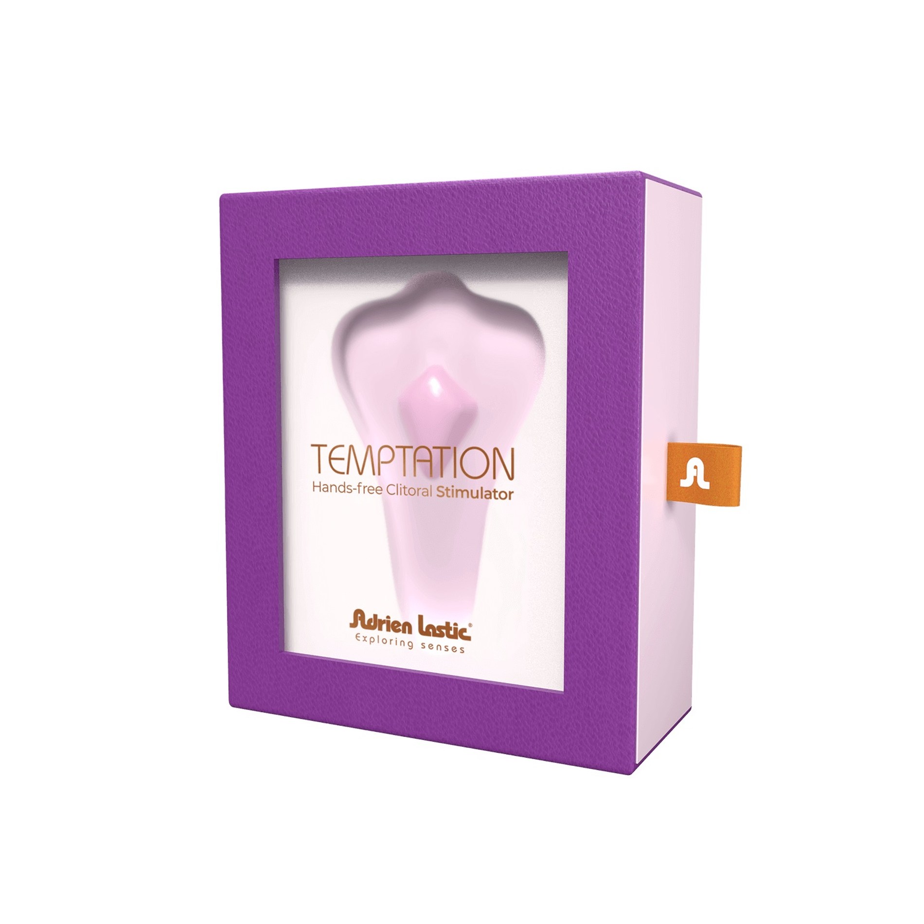 Кліторальний стимулюючий смарт-вібратор Adrien Lastic Temptation рожевий