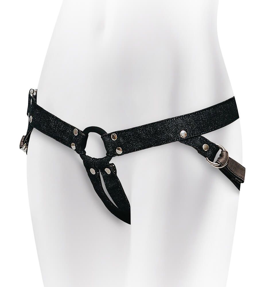 Трусики для страпону Adrien Lastic Strap-ON Harness чорні