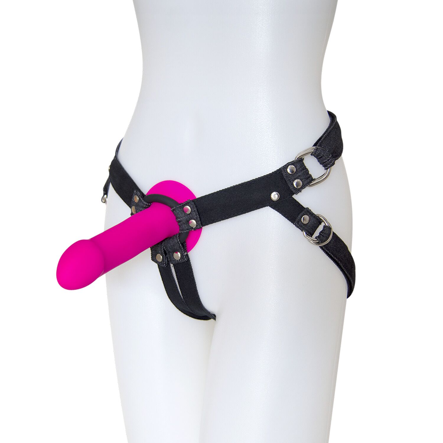 Трусики для страпону Adrien Lastic Strap-ON Harness чорні