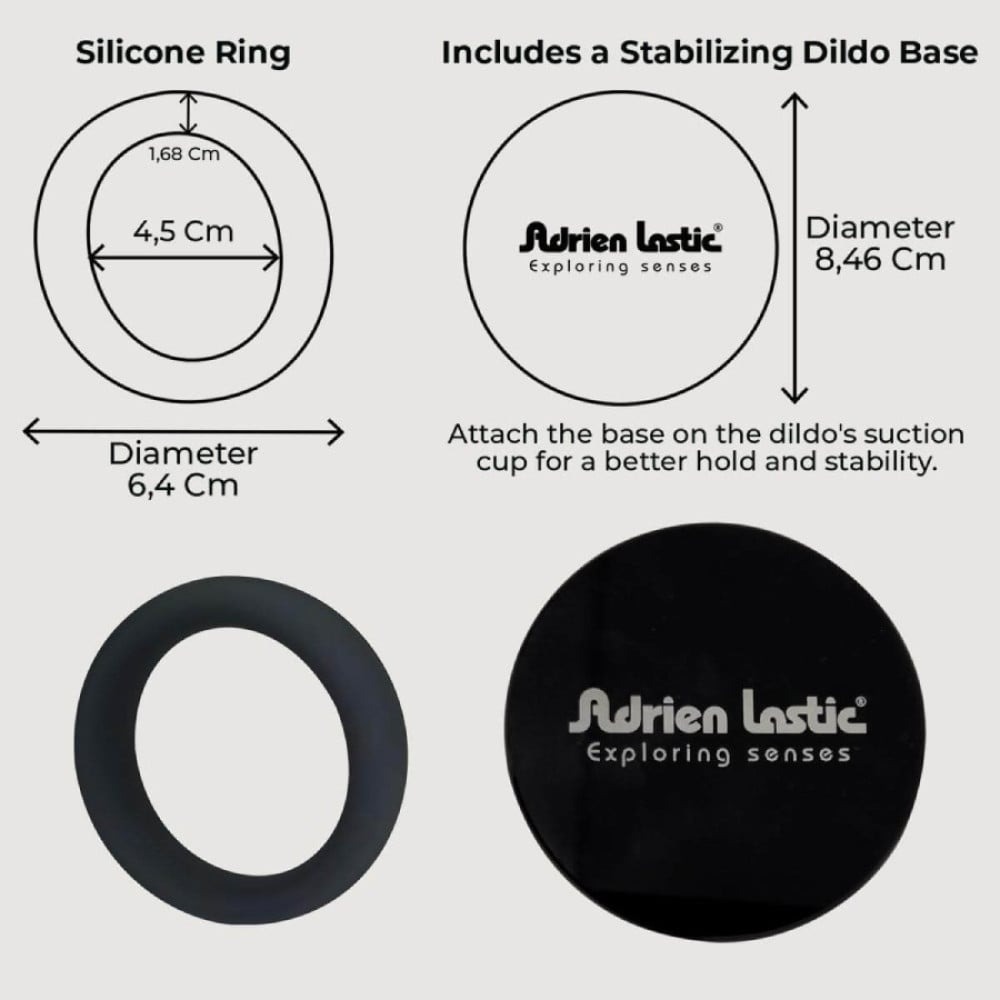Трусики для страпону Adrien Lastic Strap-ON Harness чорні