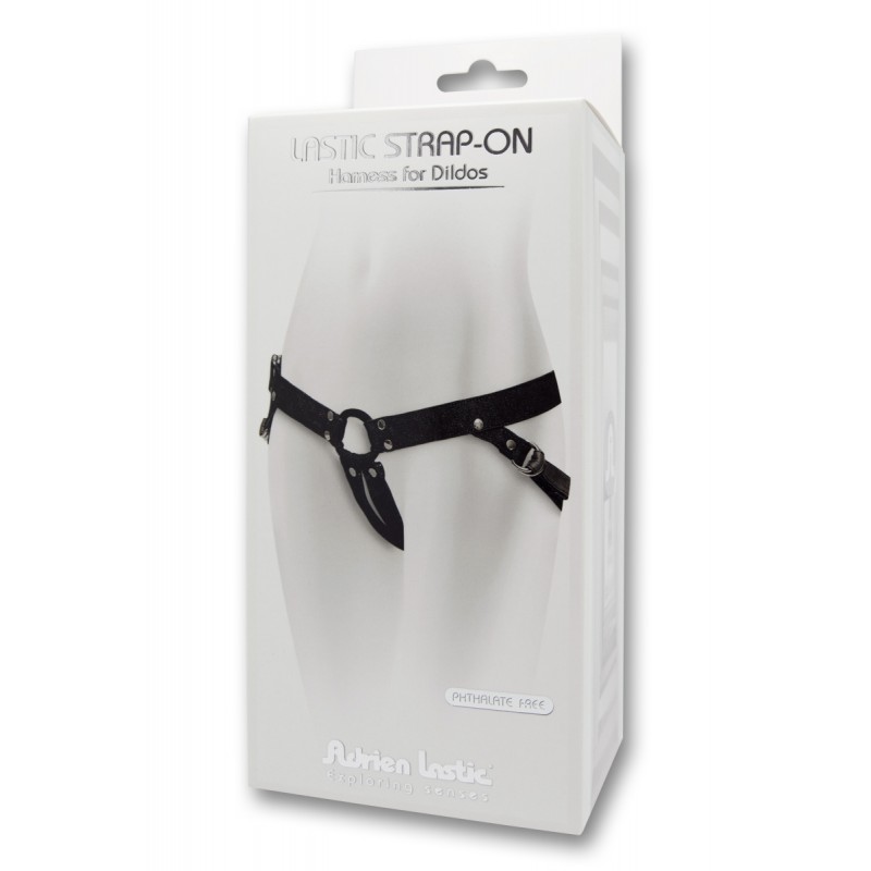Трусики для страпону Adrien Lastic Strap-ON Harness чорні