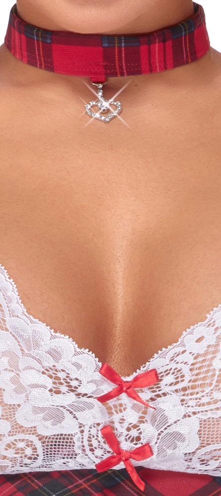Костюм в клеточку Cottelli ,,Школьница,, для ролевых игр, M