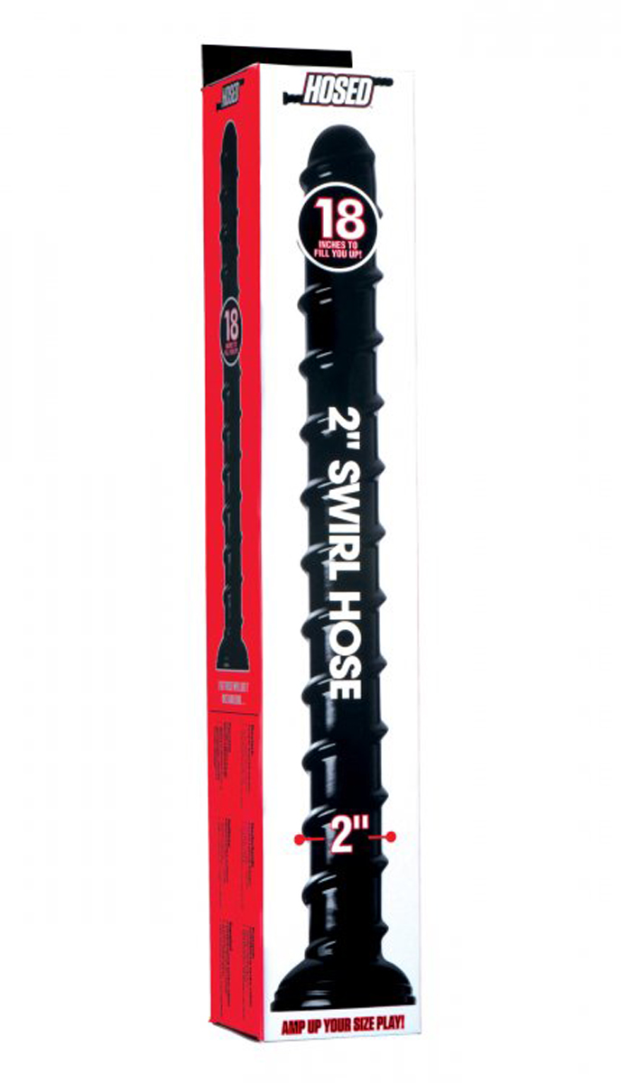 Анальний плаг для фістингу Swirl Thick Anal Snake 45,7 см