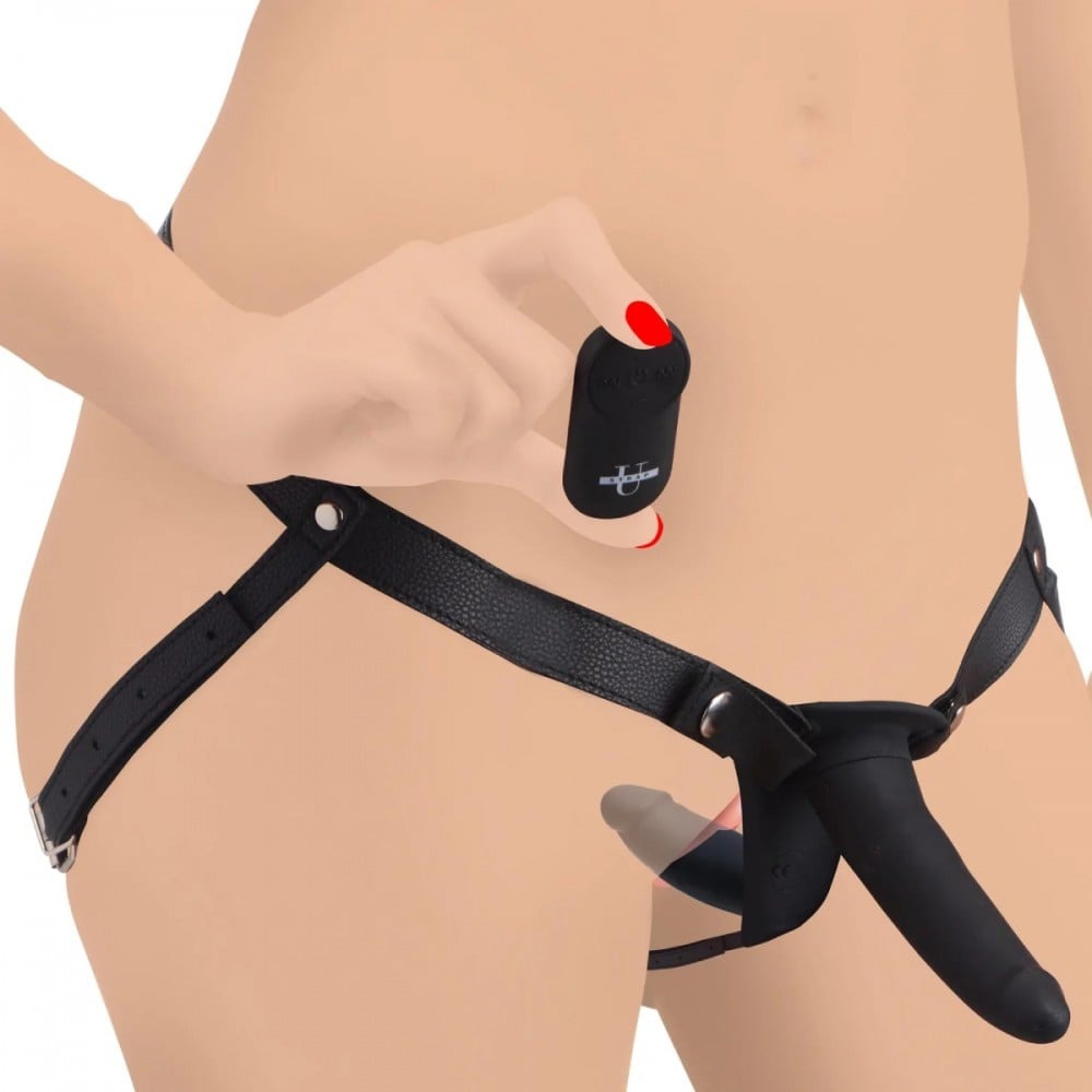 Двосторонній жіночий Страпон Power Pegger Double Strap-On