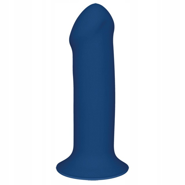 Фаллоимитатор термореактивный Adrien Lastic Hitsens 1 на присоске, синий