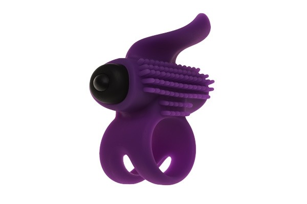 Ерекційне кільце Adrien Lastic Bullet Lastic Ring з вібрацією