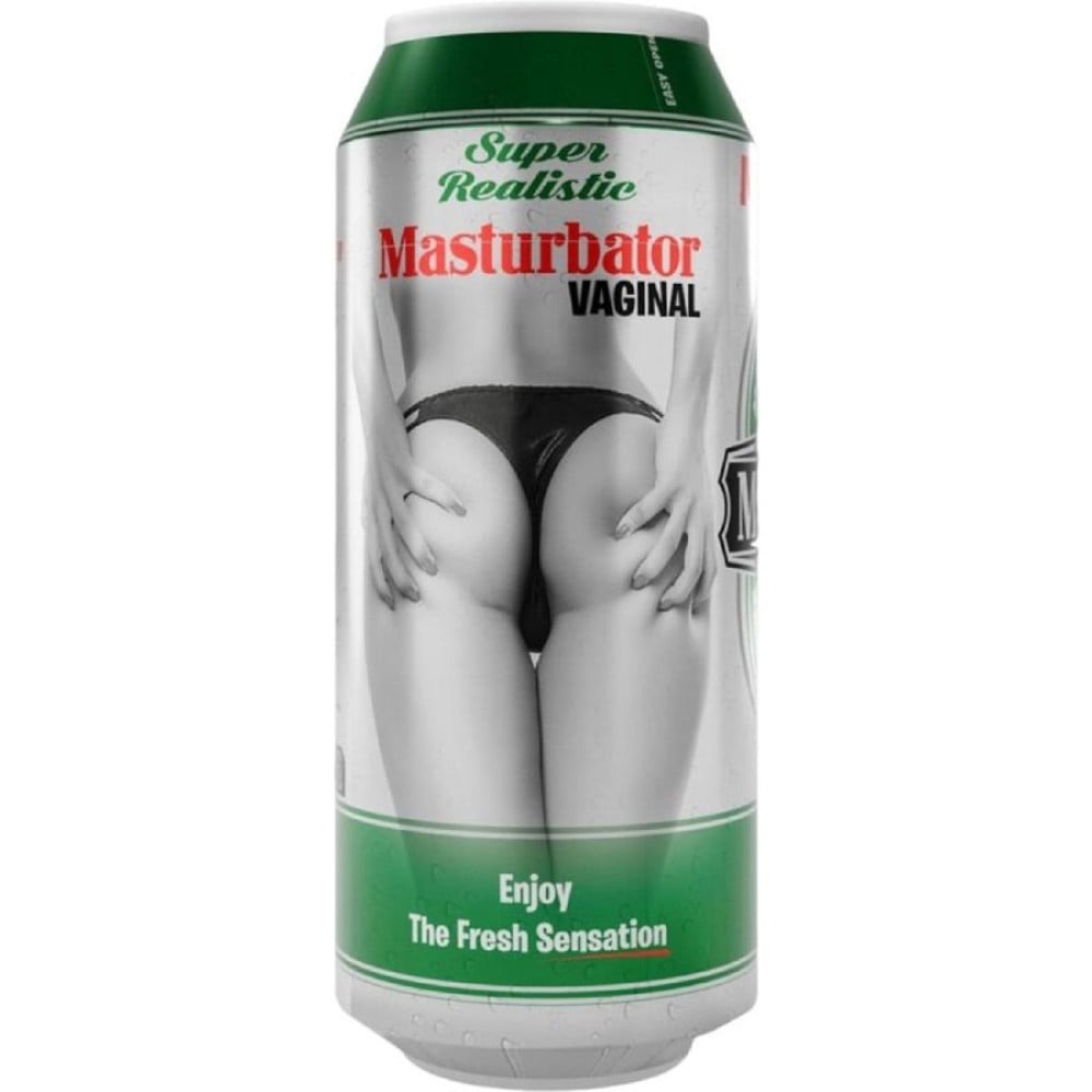 Мастурбатор вагіну Alive Heineken Vagina II у колбі з імітацією під банку пива