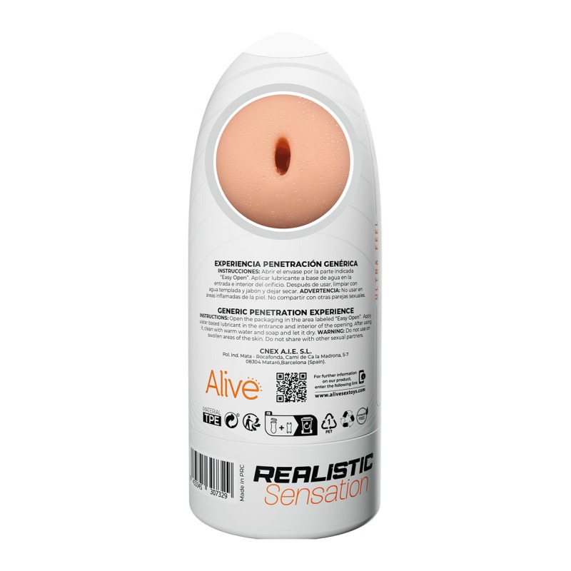 Мастурбатор мужской Alive Flex Generic в колбе, M