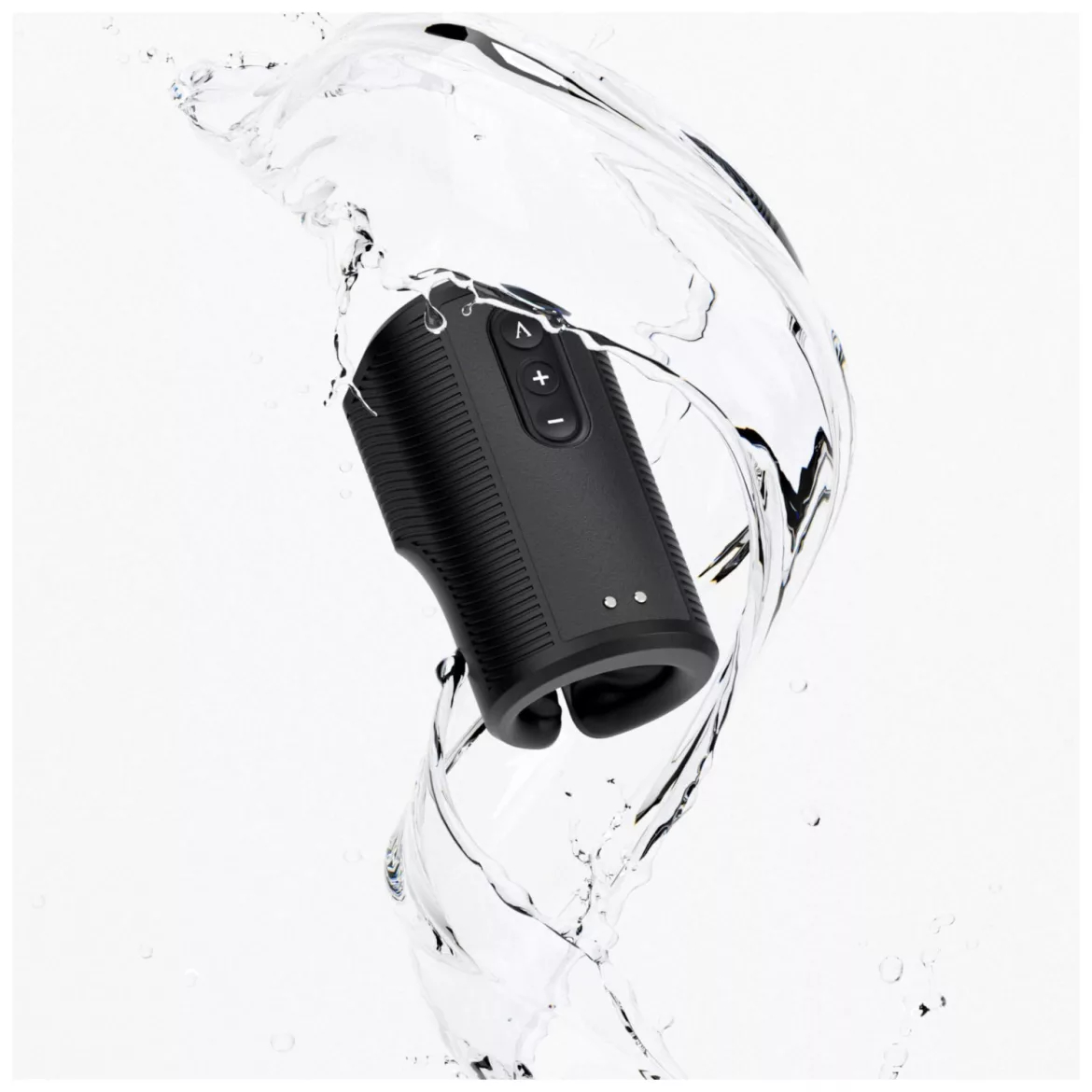 Вібруючий мастурбатор Arcwave Zing Black, відкритий, чорний