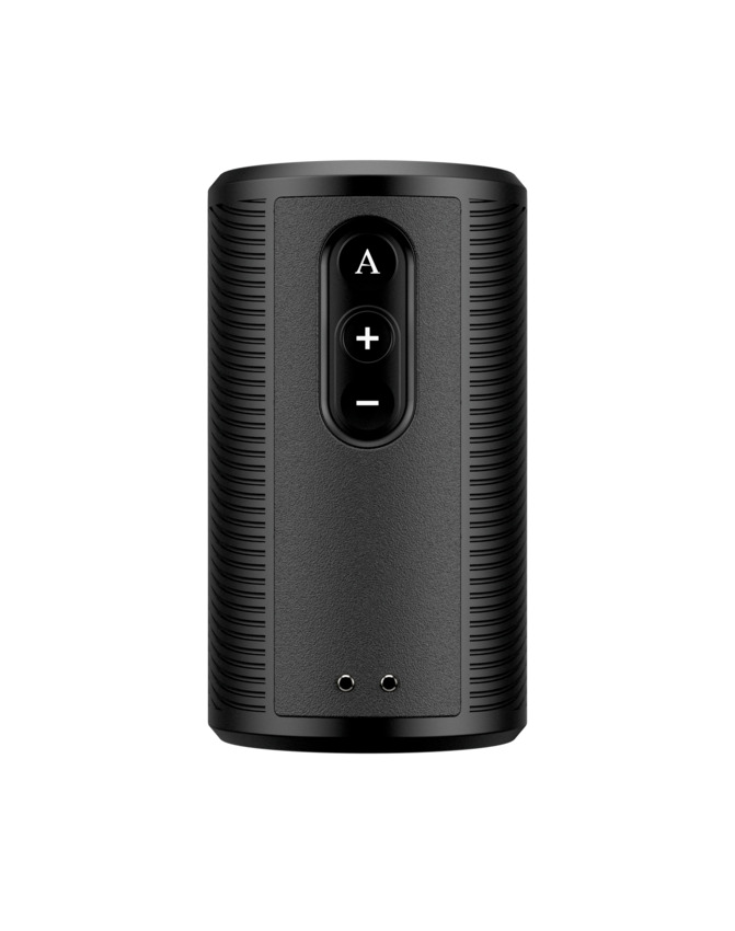 Вібруючий мастурбатор Arcwave Zing Black, відкритий, чорний