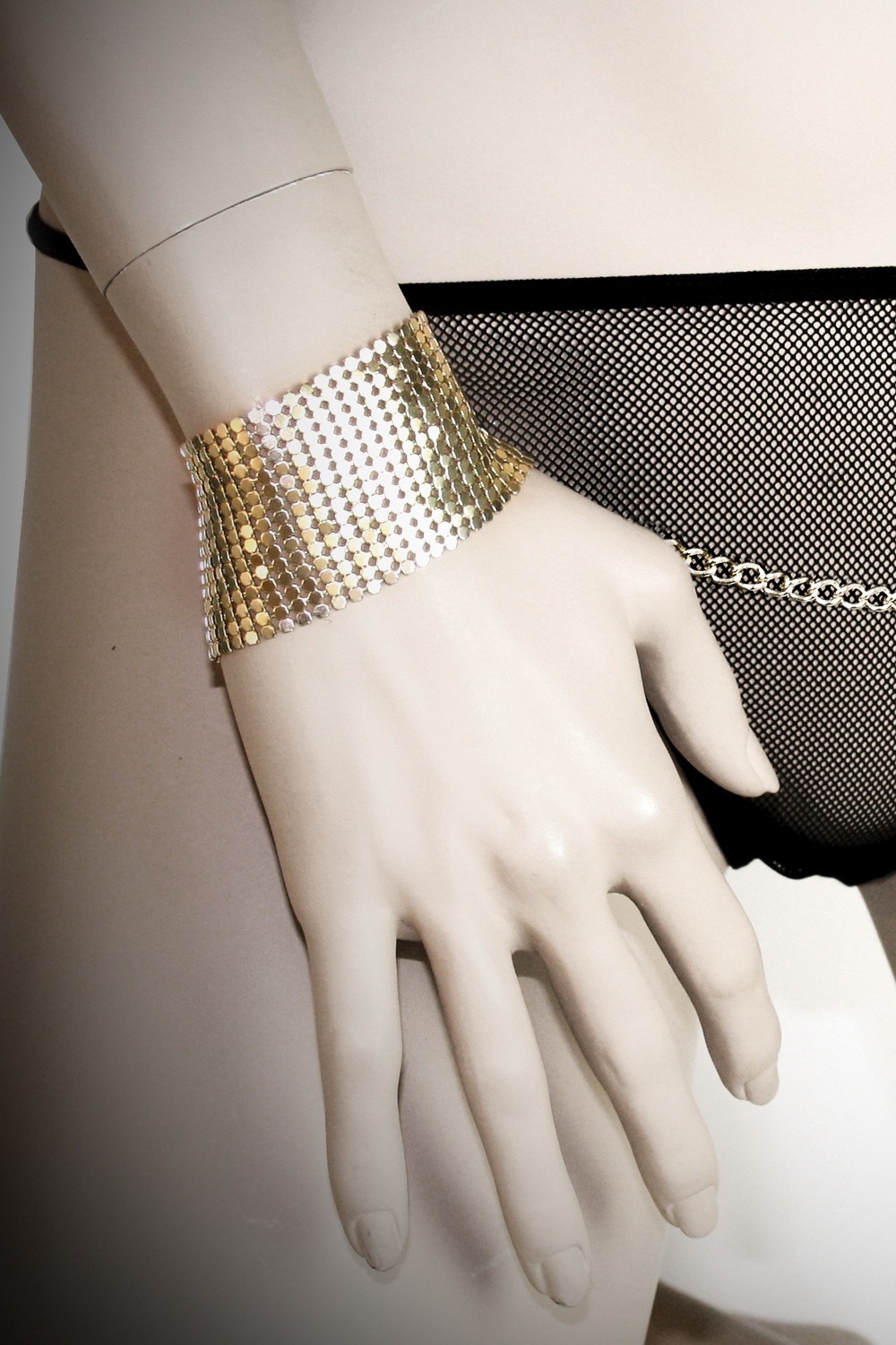 Браслети-наручники Bijoux Indiscrets золоті, OS