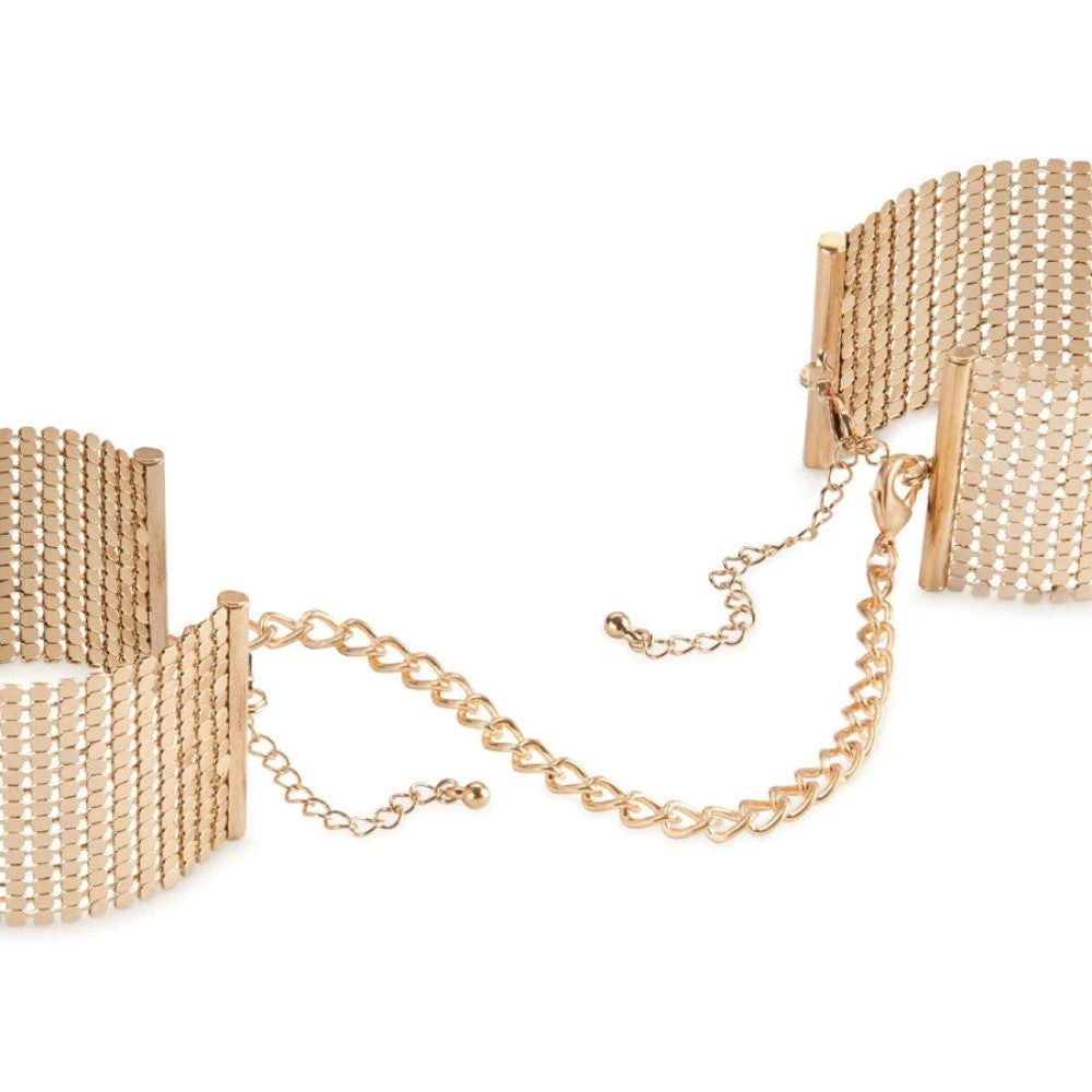 Браслети-наручники Bijoux Indiscrets золоті, OS